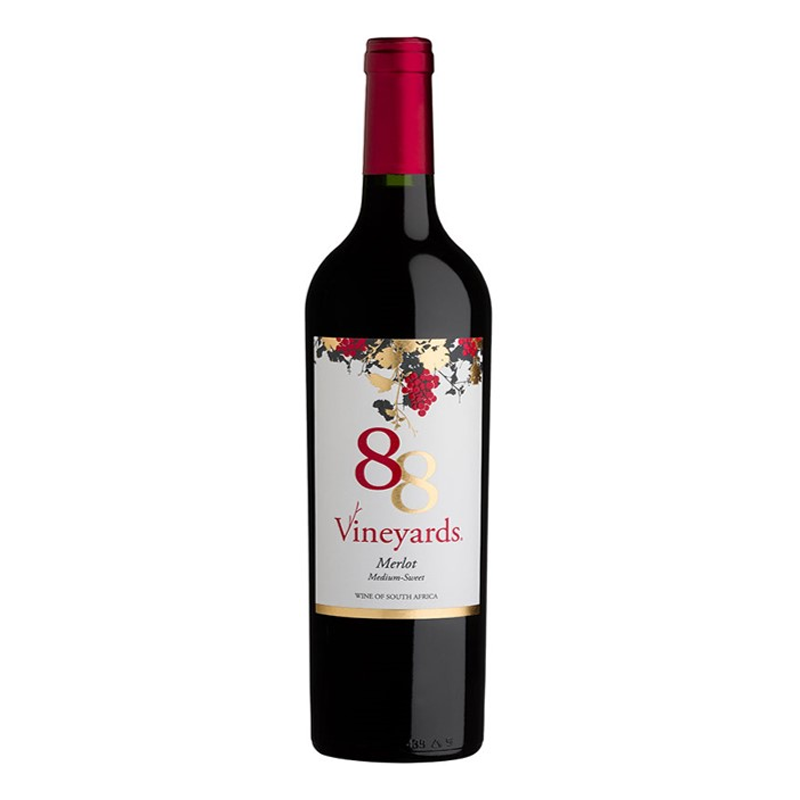 88 Vineyards Merlot Medium Sweet 750ml