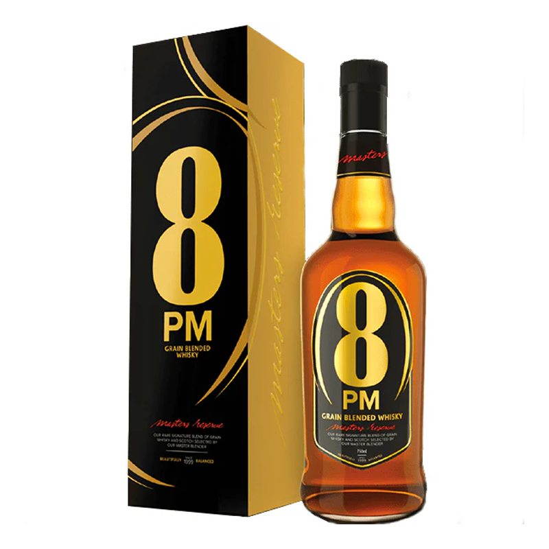 8 PM Rare Indian Whisky 750ml
