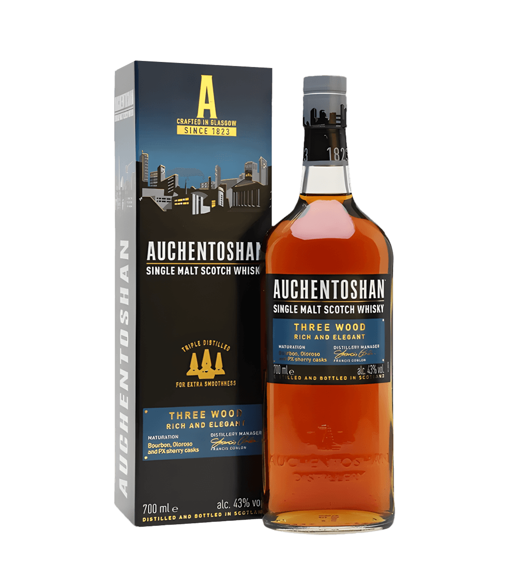 Auchentoshan Three Wood S-Malt 70 CL