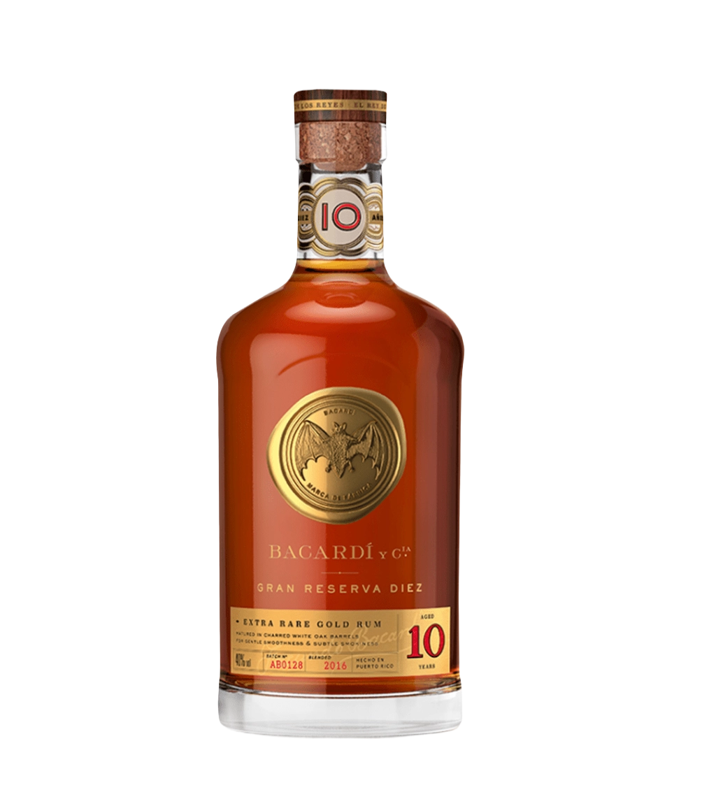 Bacardi 10 Years Gran Reserva Diez 750ml