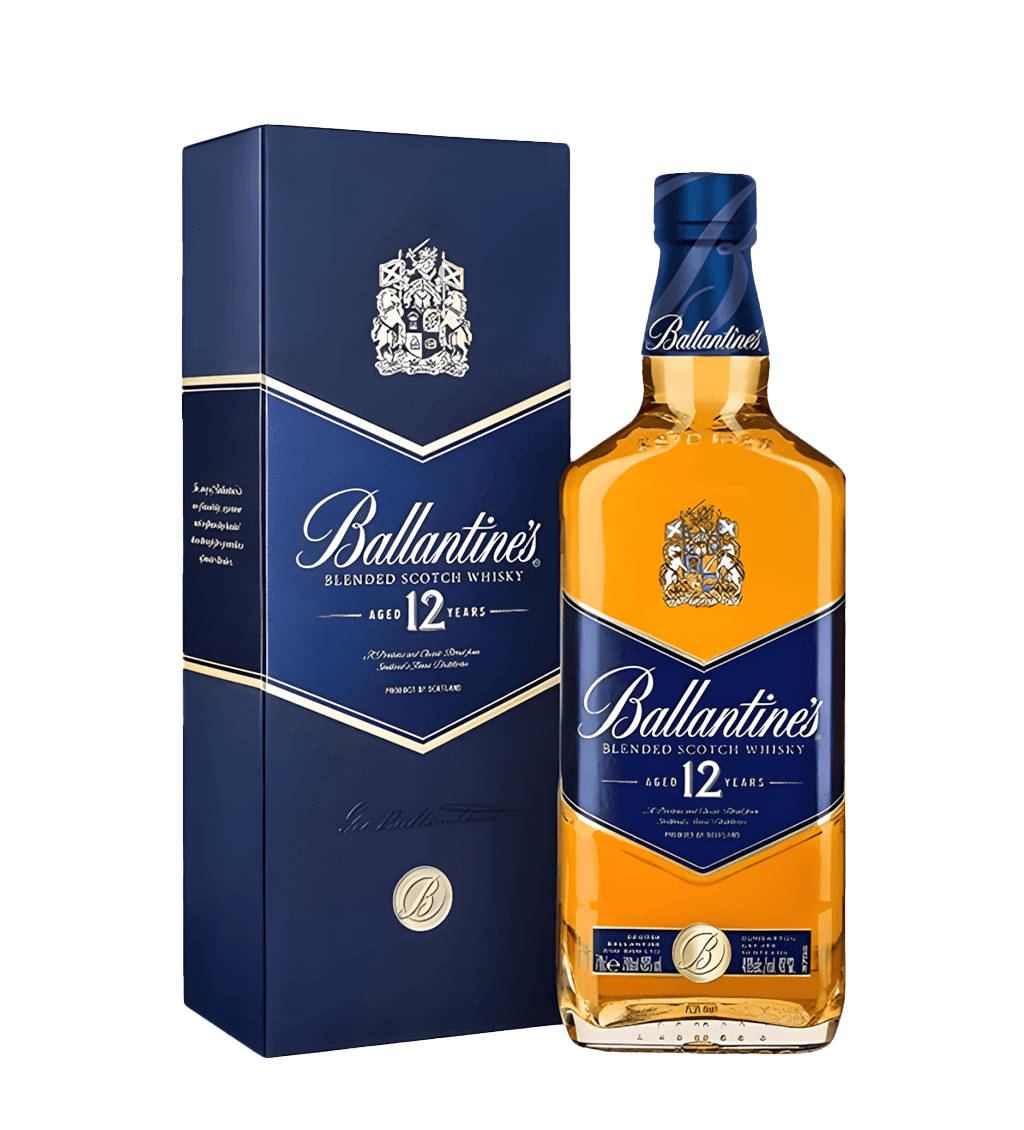 Ballantine's 12 Year Blended Scotch 1L - Buy online at best price