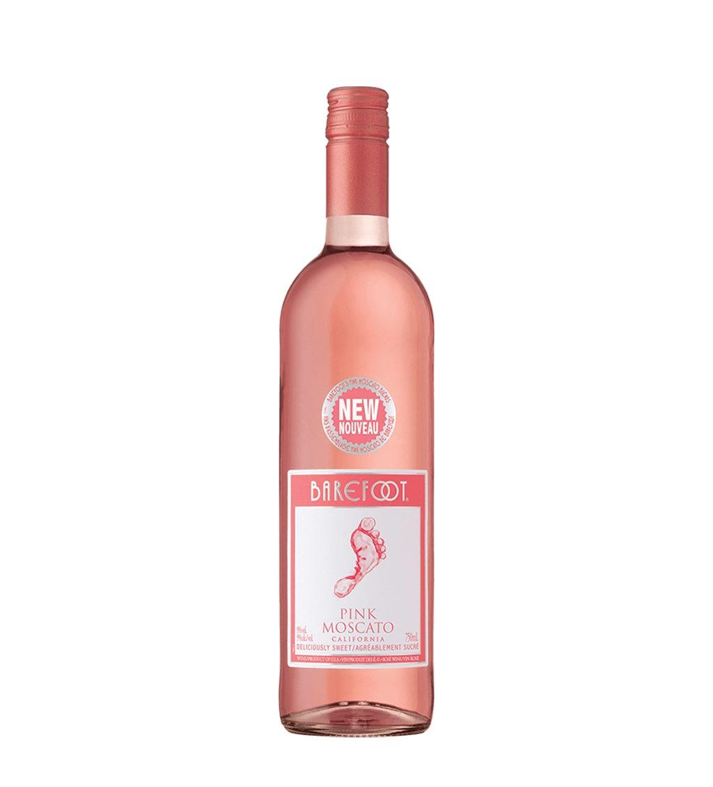 Barefoot Pink Moscato 750ml