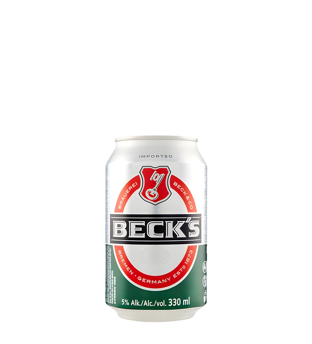 Becks Beer Can 33CL