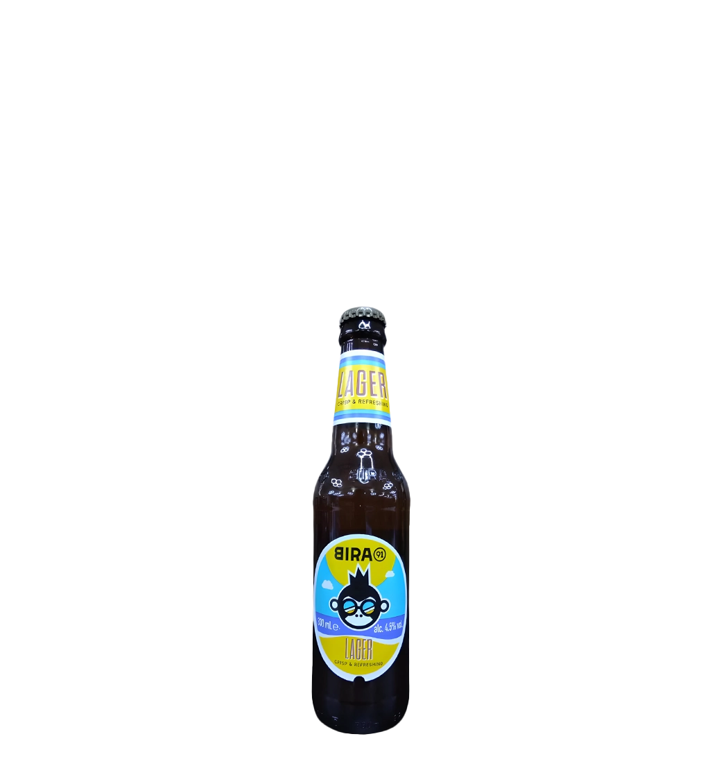 Bira 91 Lager Beer 33 CL Btl