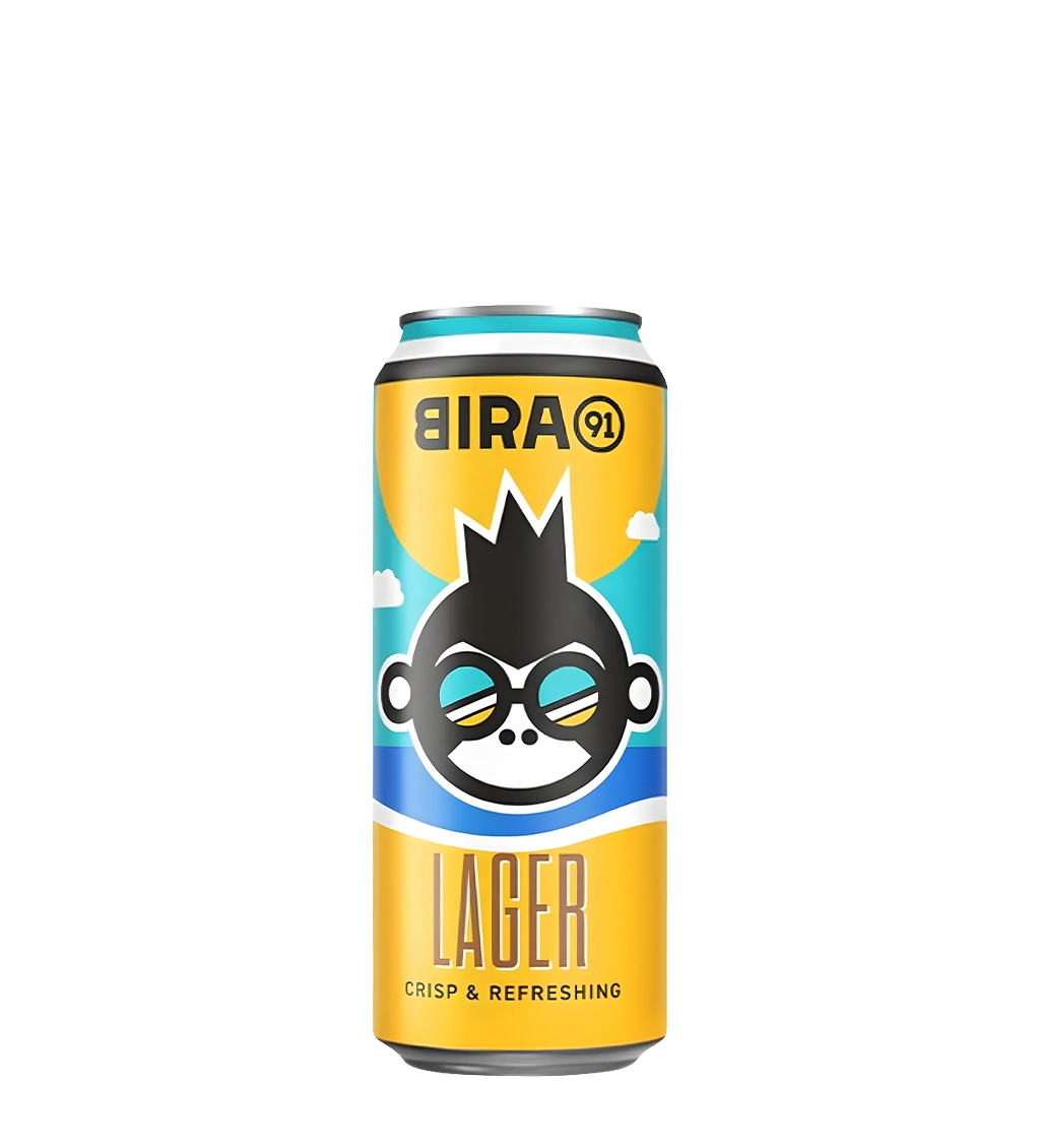 Bira 91 Lager Beer Can 500ml