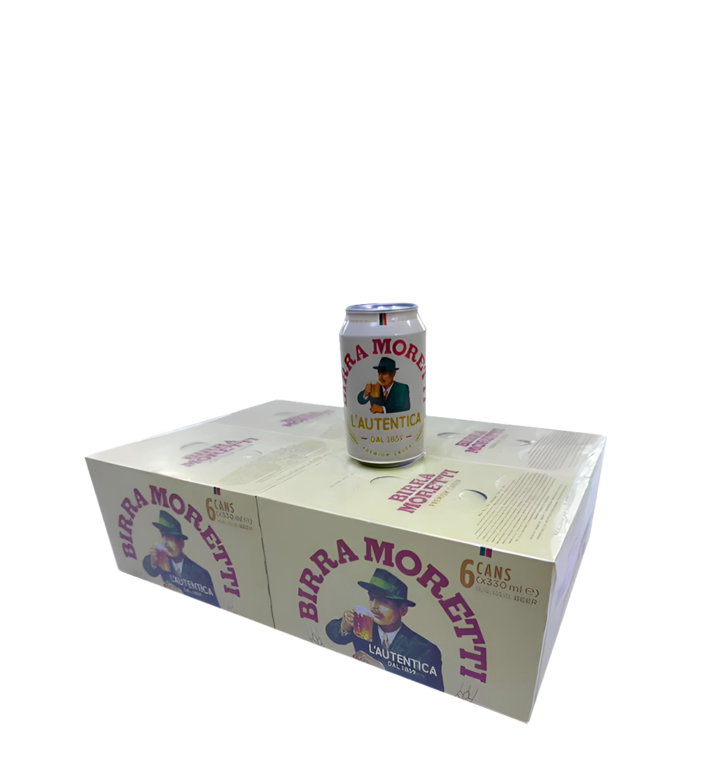 Birra Moretti 33CL Can - CASE (24PC)