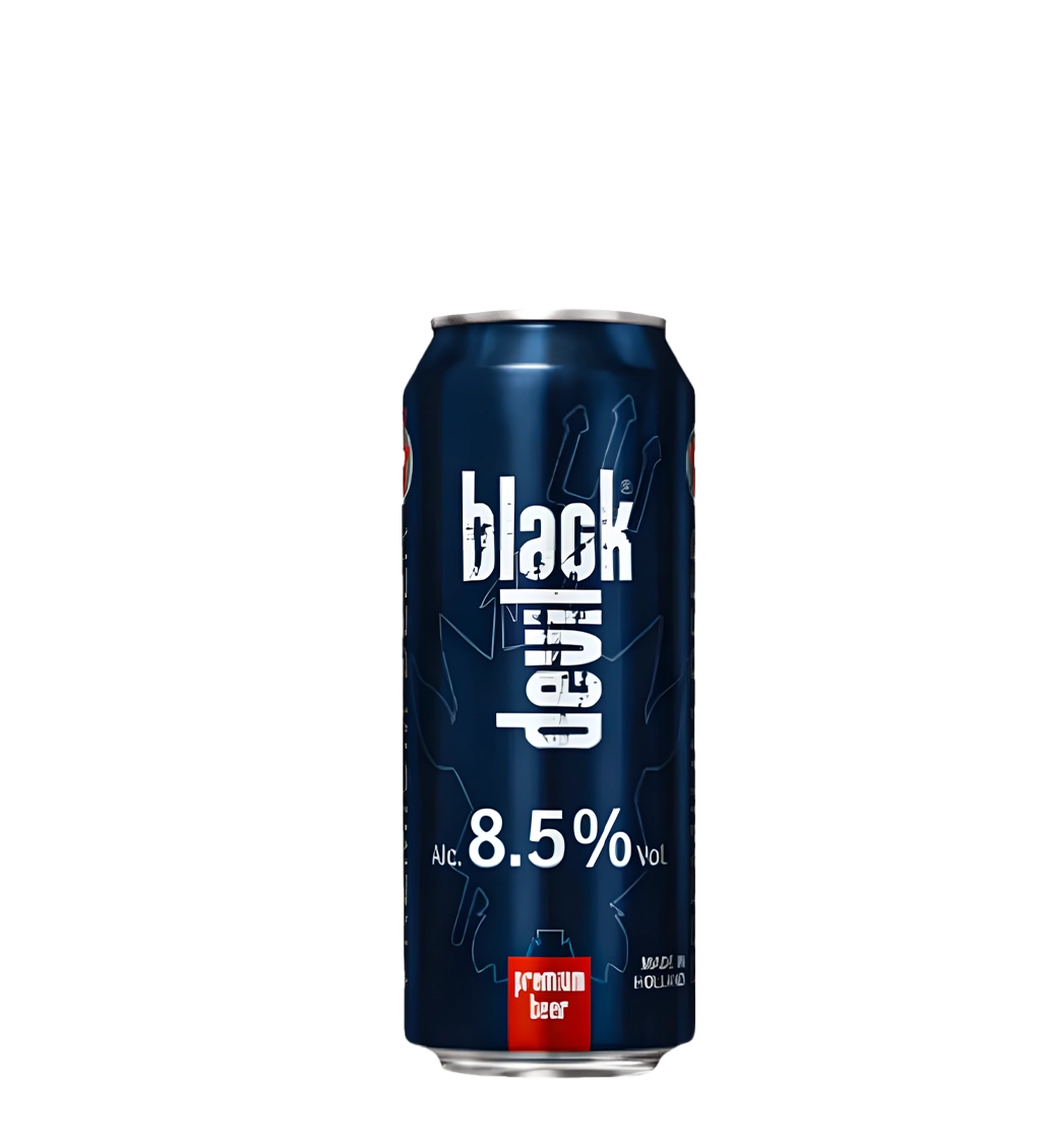 Black Devil Beer Can 50CL