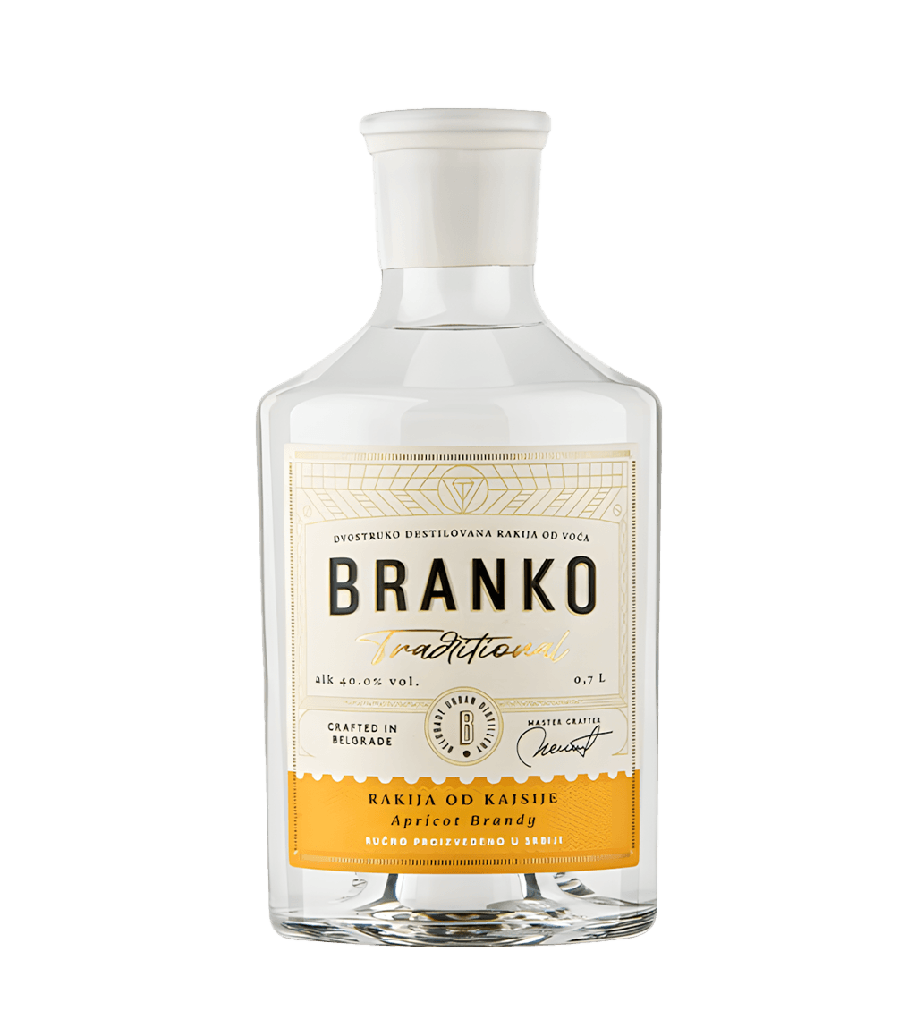 Branko Apricot Trad Brandy 70CL