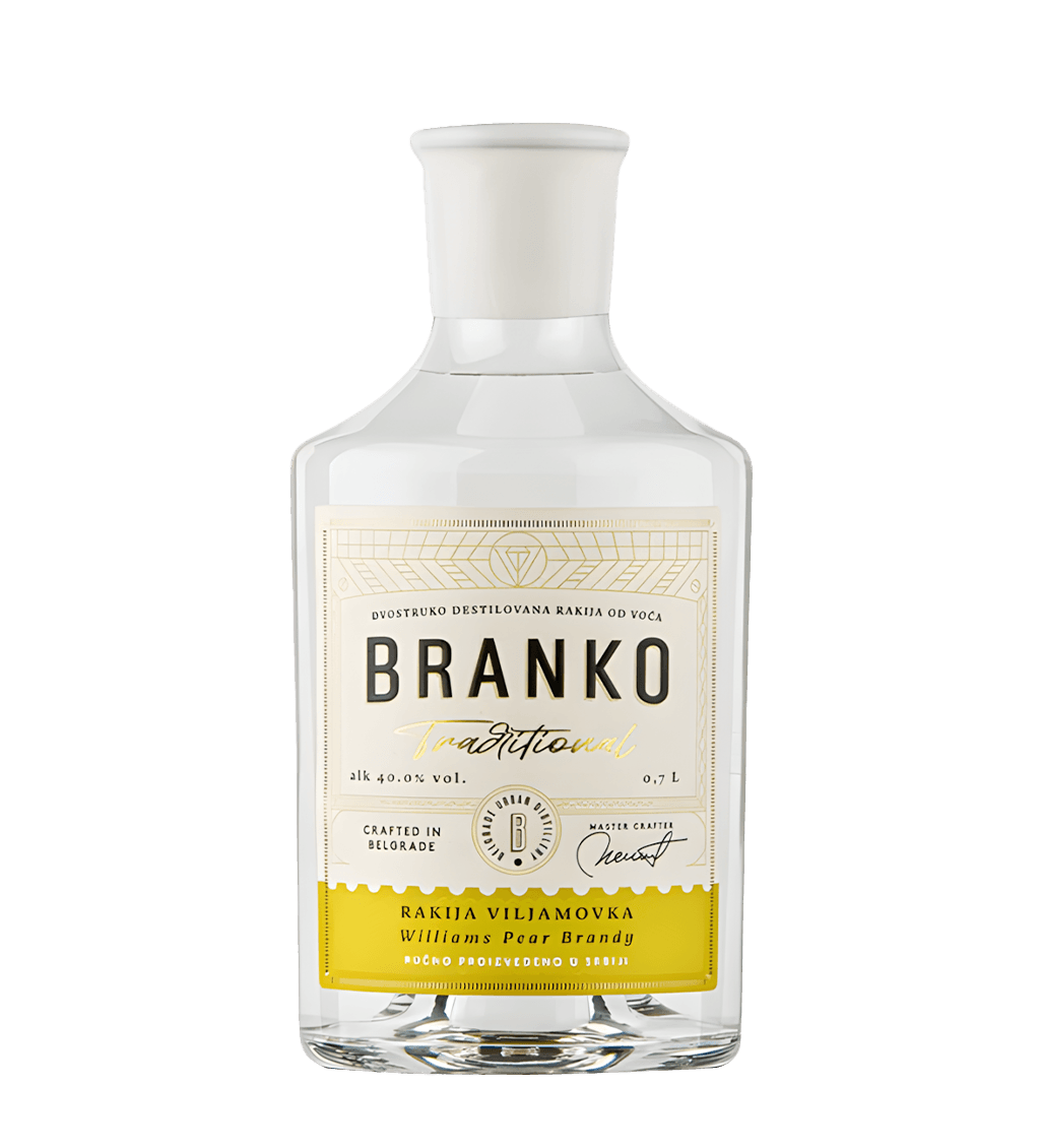 Branko Traditional William Pear Brandy 700ml