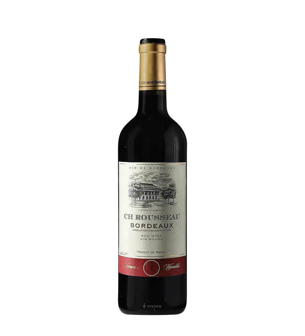 CH Rousseau Bordeaux Red 750ml