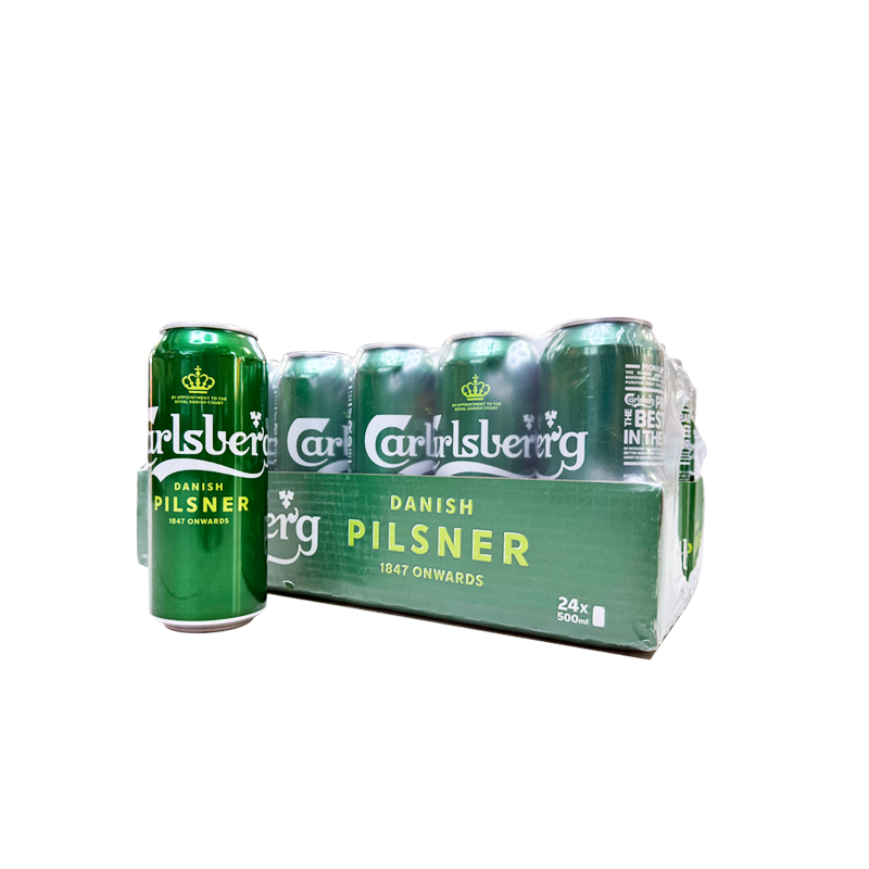Carlsberg Beer 50 CL Can - CASE (24PC)