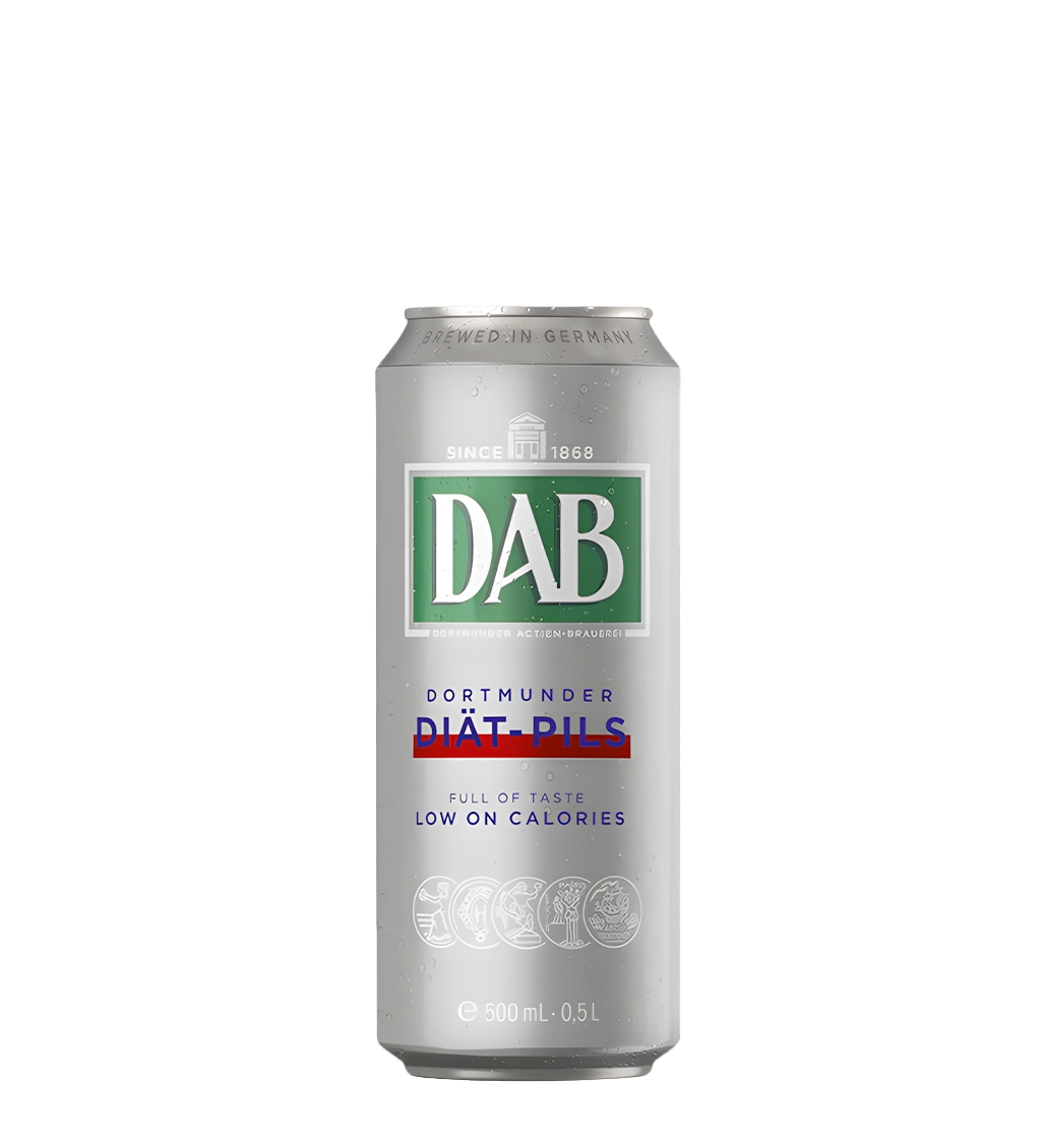 Dab Diat Pils Silver Can 50CL