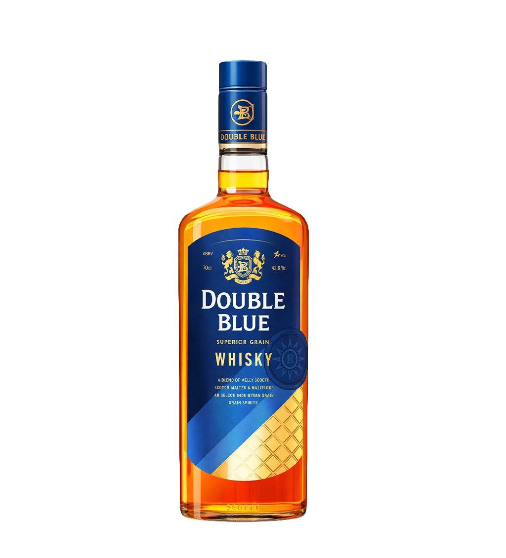 Double Blue Deluxe Whisky 750ml