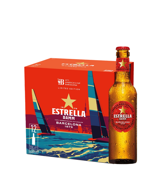 Estrella Damm Beer Bottle 330ml