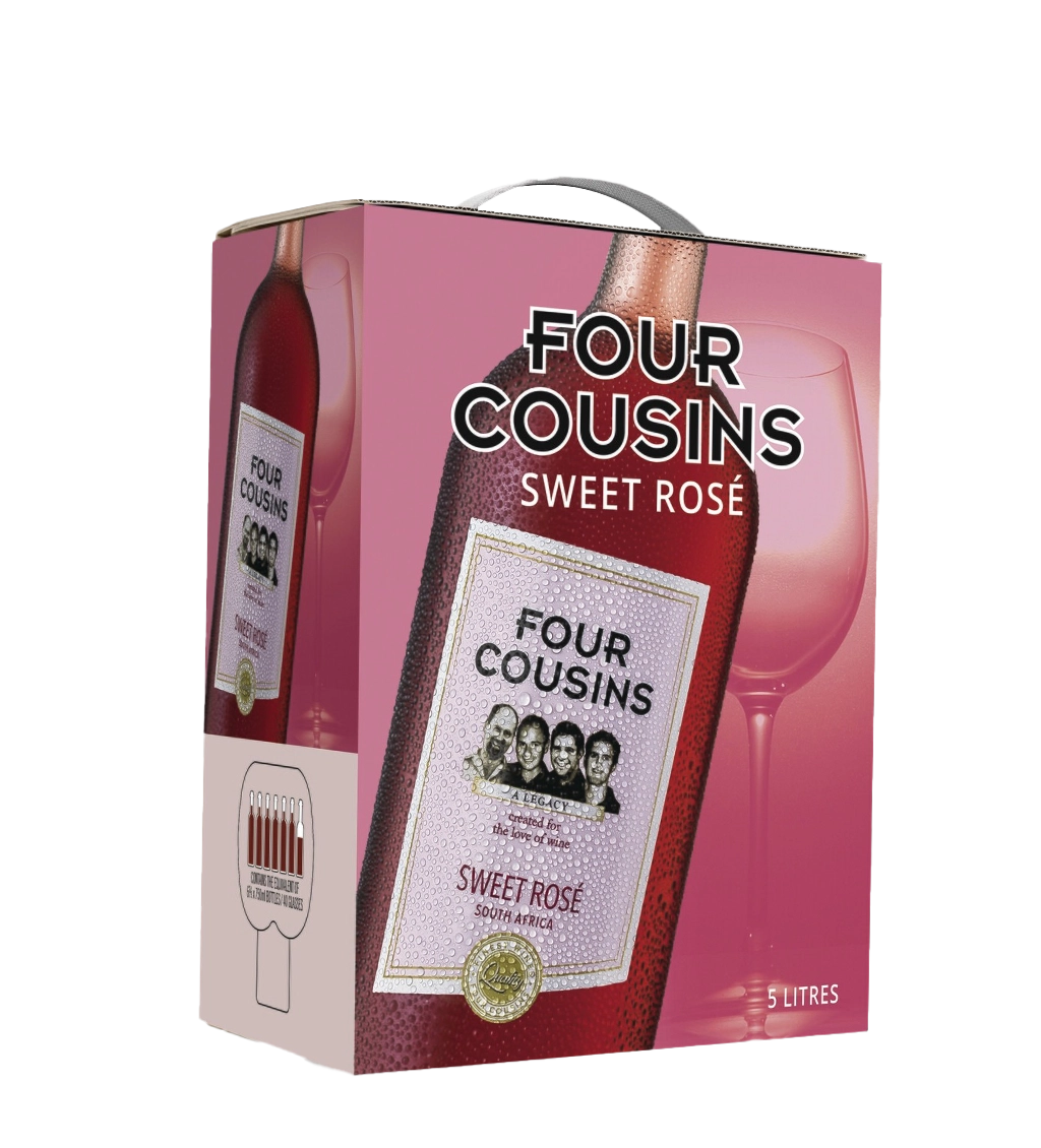 Four Cousins Sweet Rose 5L