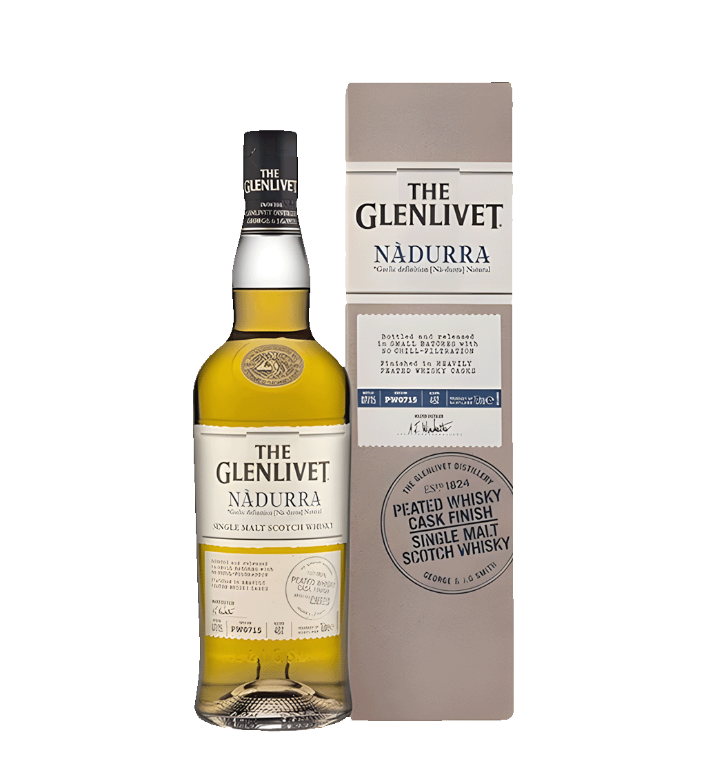 Glenlivet Nadurra Peated Whisky 1L - Buy online at best price