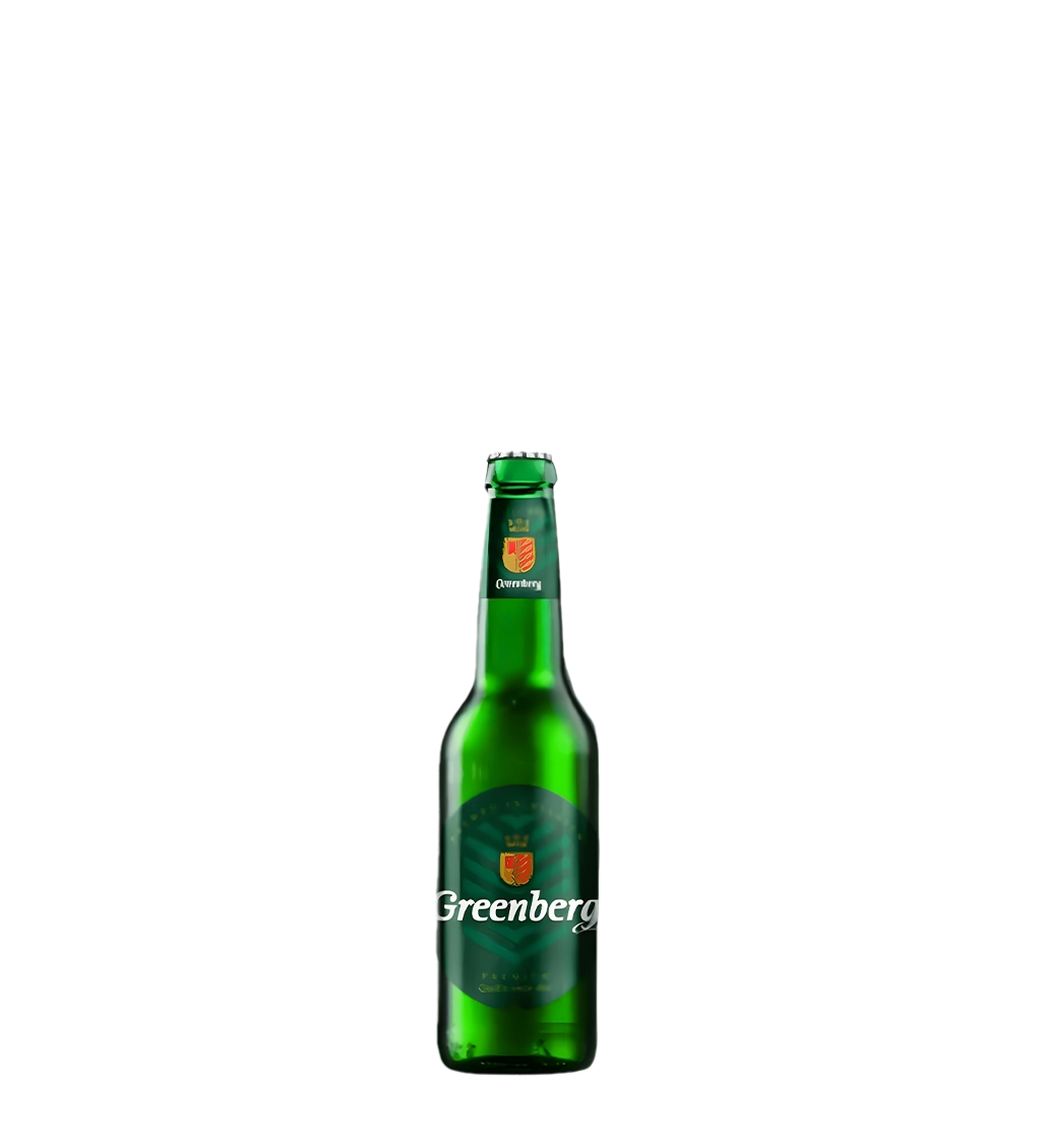 Greenberg Premium Lager Beer Bottle 330ml