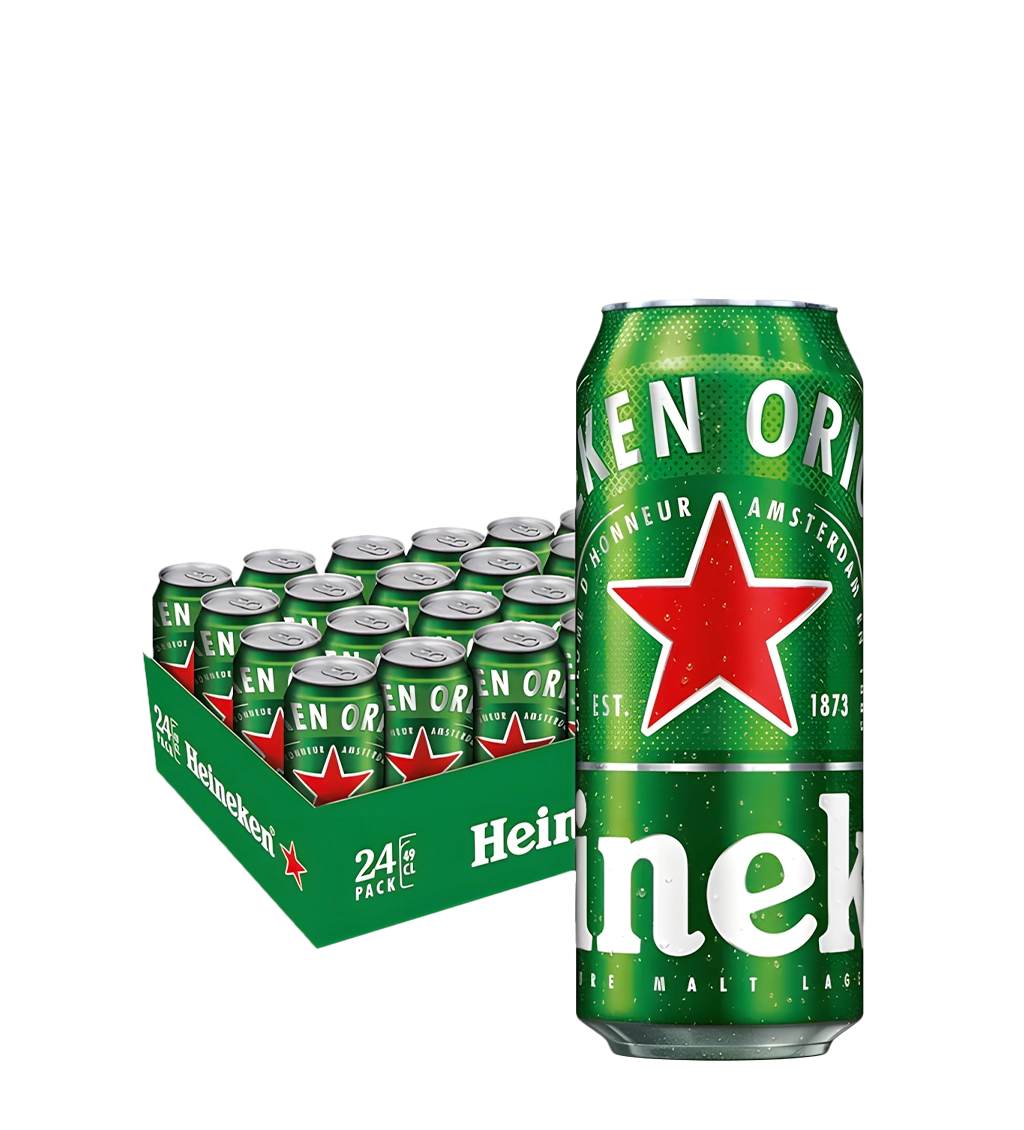 Heineken Can 50CL - CASE (24PC)