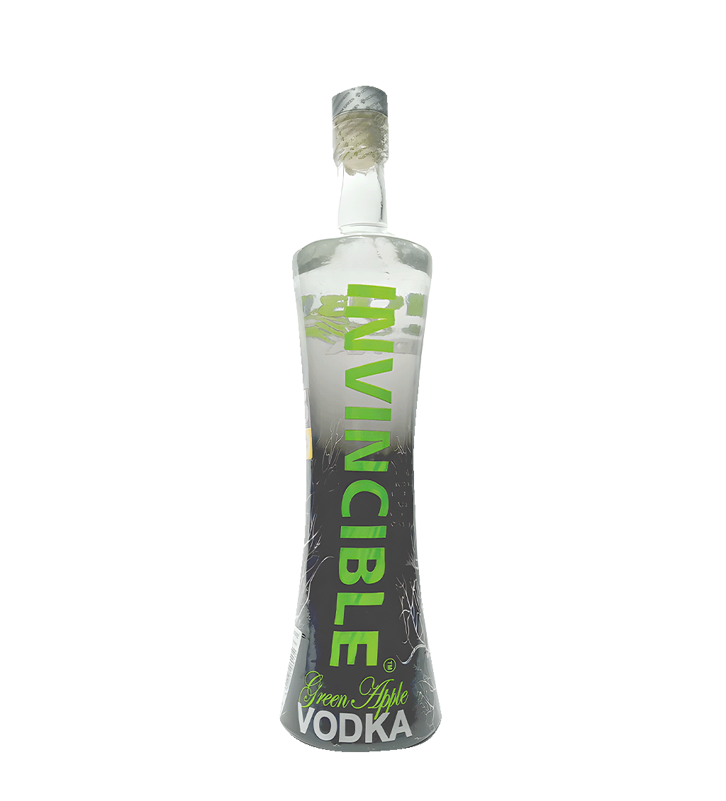 Invincible Green Apple Vodka 750ml