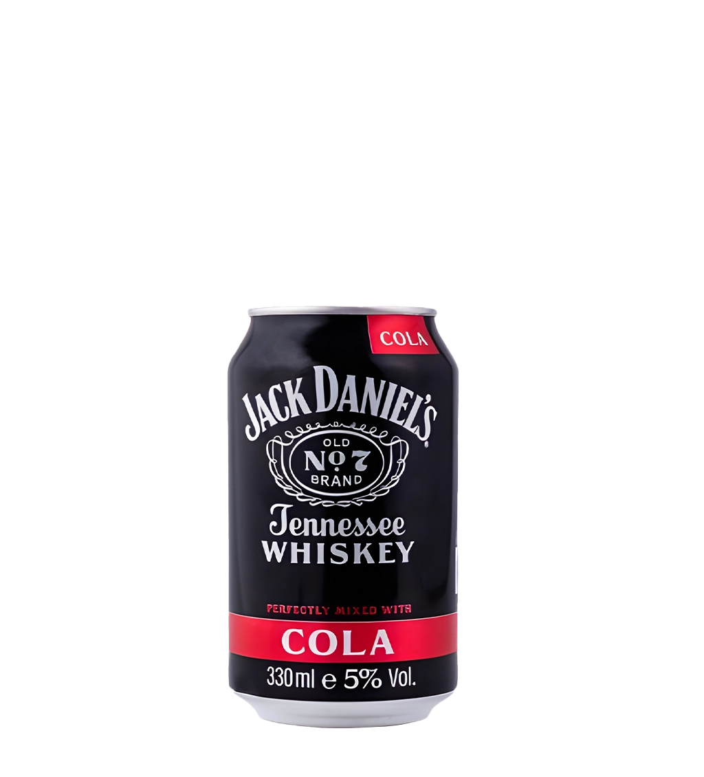 Jack Daniel and Cola 330ml