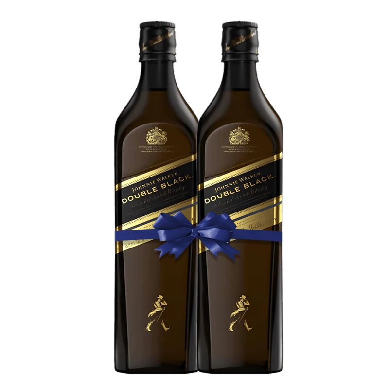 Johnnie Walker Double Black 1L Pack of 2