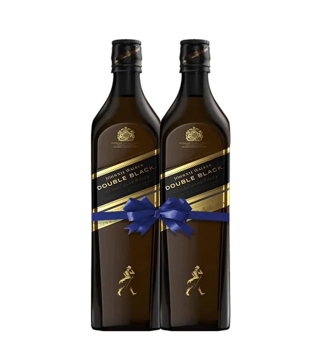 Johnnie Walker Double Black 1L Pack of 2