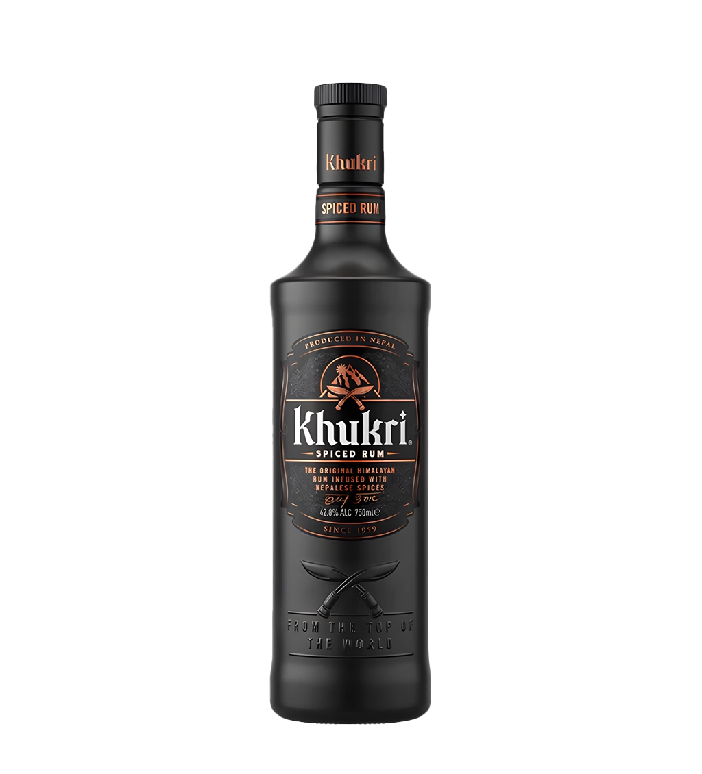 Khukri Spiced Rum 750ml - Buy online at best price | Premium