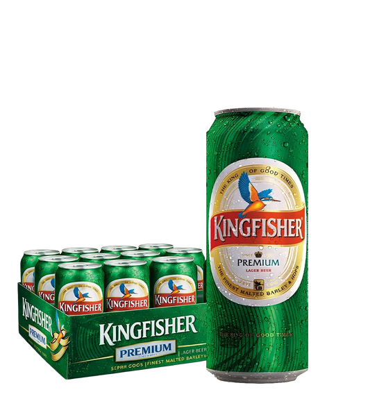 Kingfisher Lager Beer Can 500ml