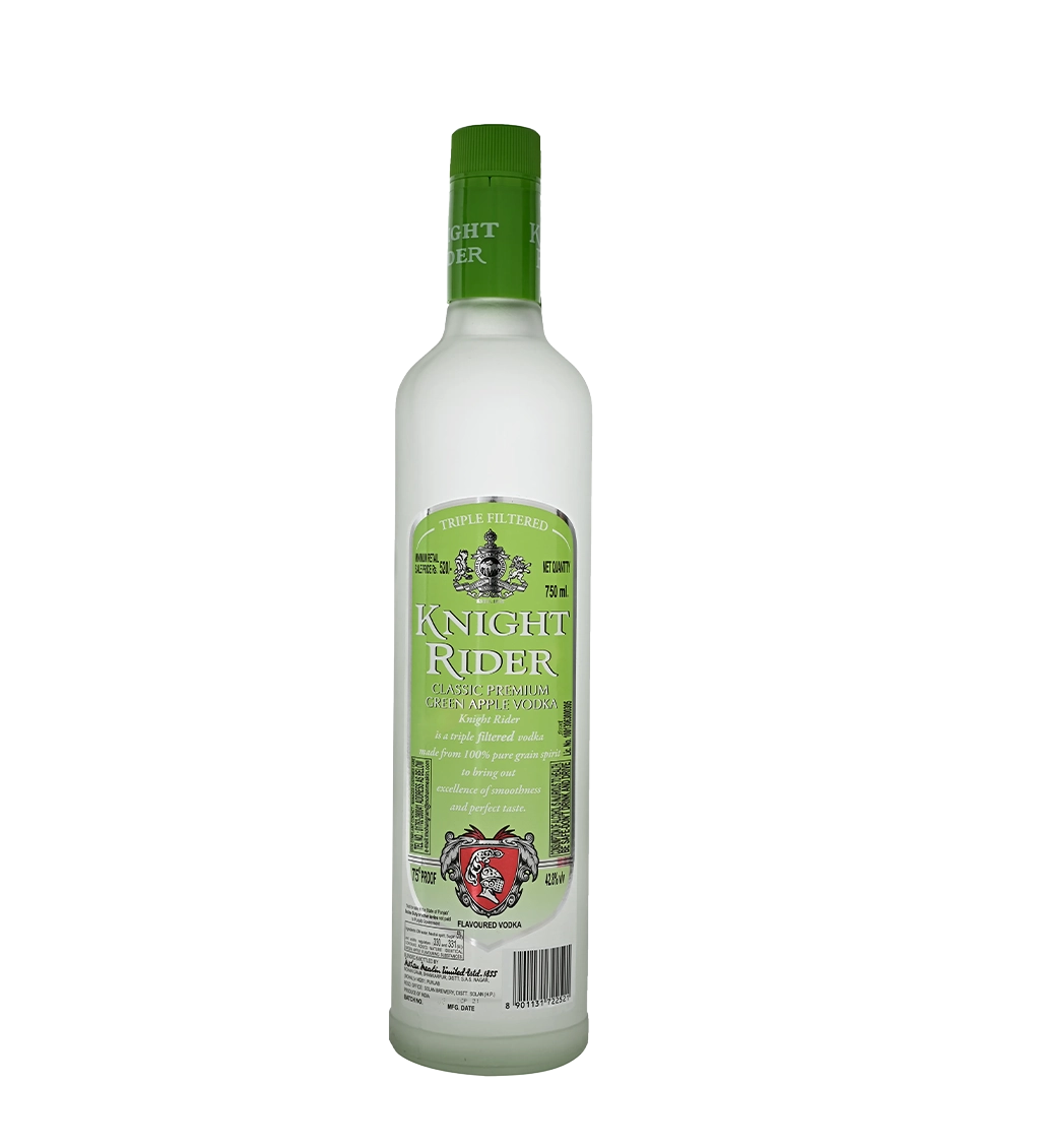 Knight Rider Green Apple Vodka 750ml