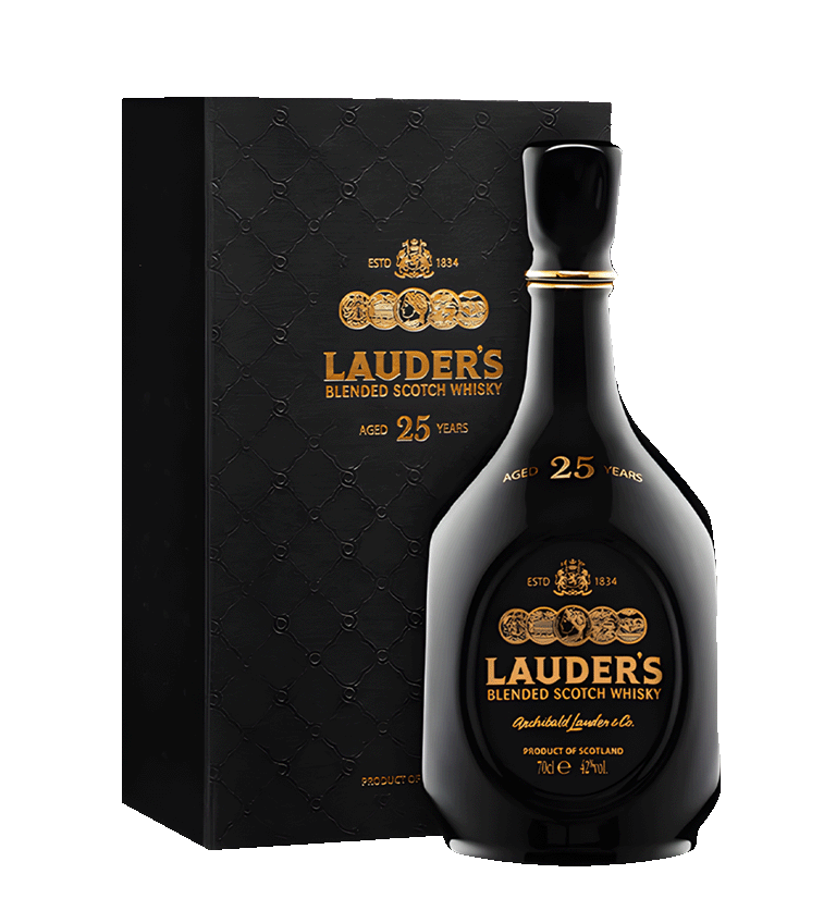 Lauders 25 Years Blended Scotch 700ml