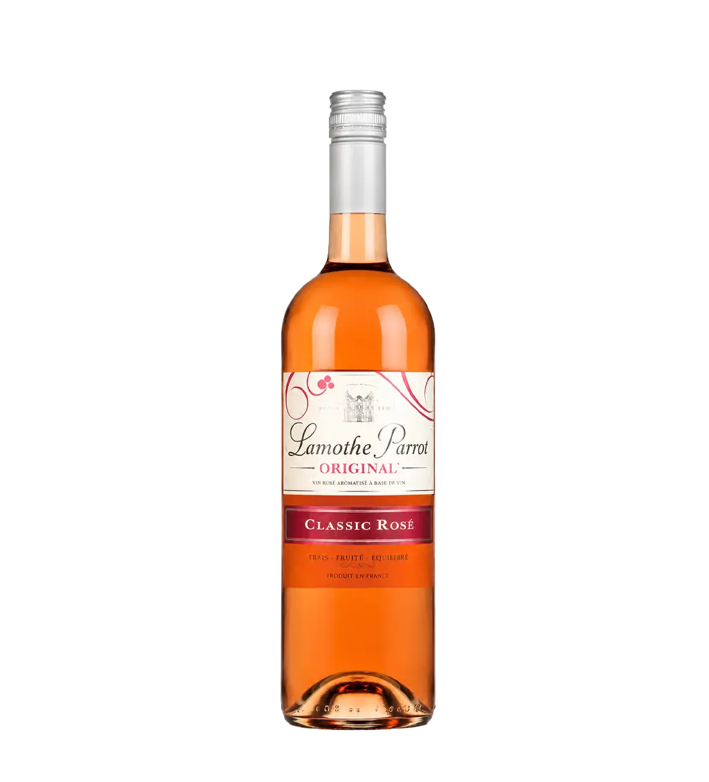 Lamothe Parrot Semi Sweet Rose 750ml