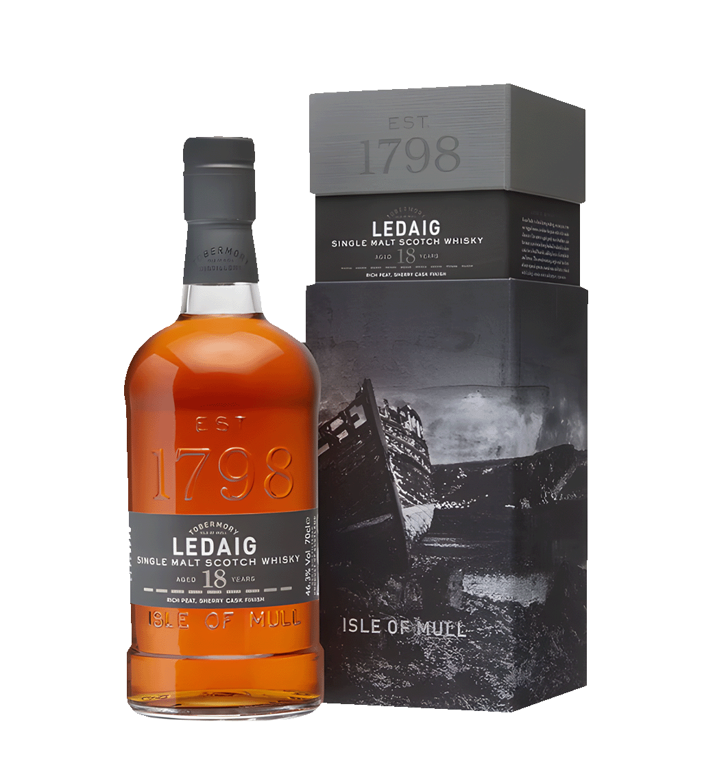 Ledaig 18 Years Single Malt Scotch 700ml