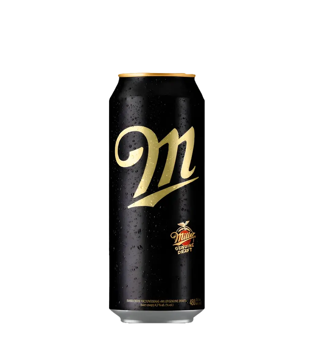 Miller Genuine Draft Beer Can 500ml