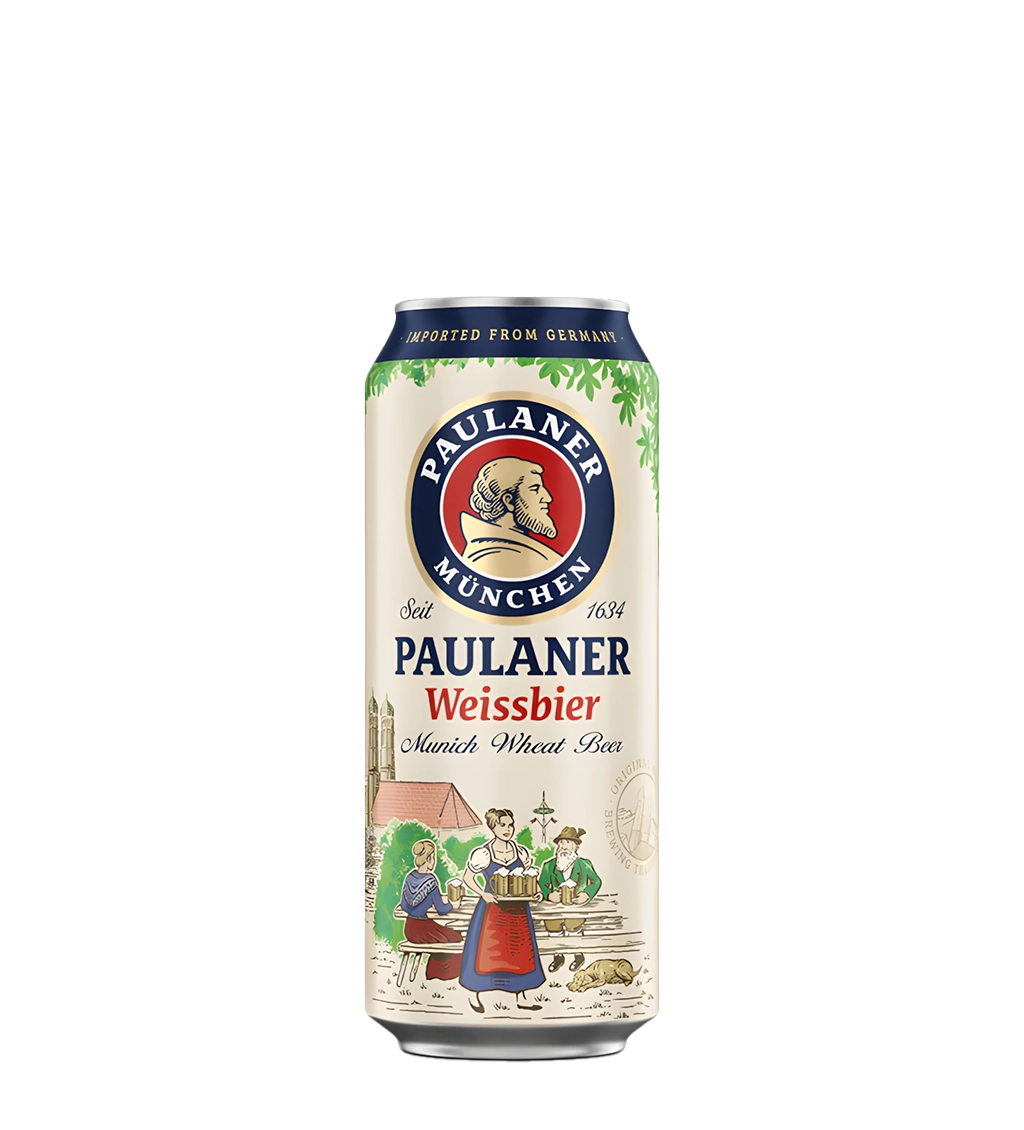 Paulaner Weissbier Beer Can 50CL