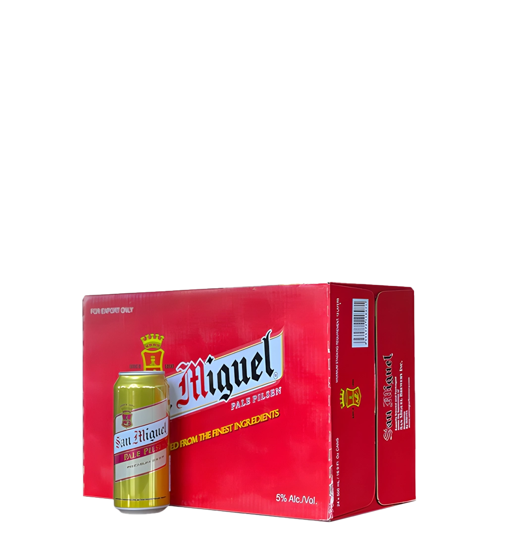 San Miguel Pilsner 50CL Can - CASE (24PC)
