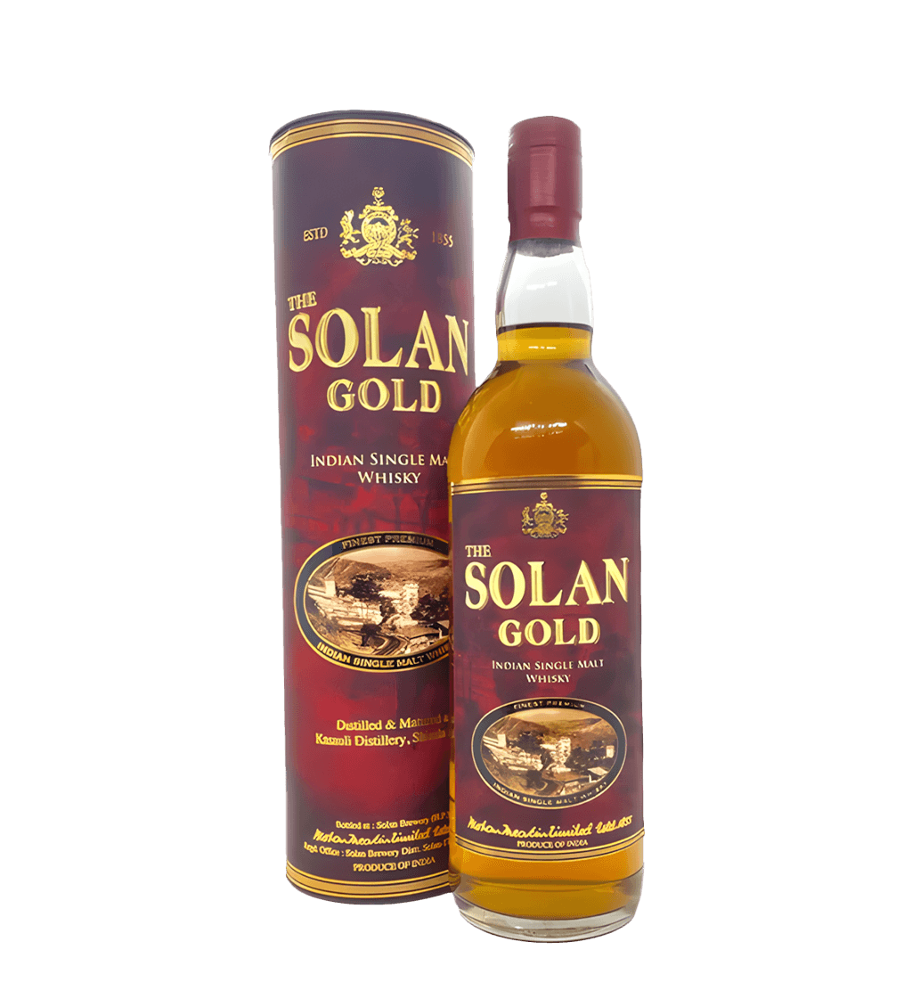 Solan Gold Indian S-Malt Whisky 75CL