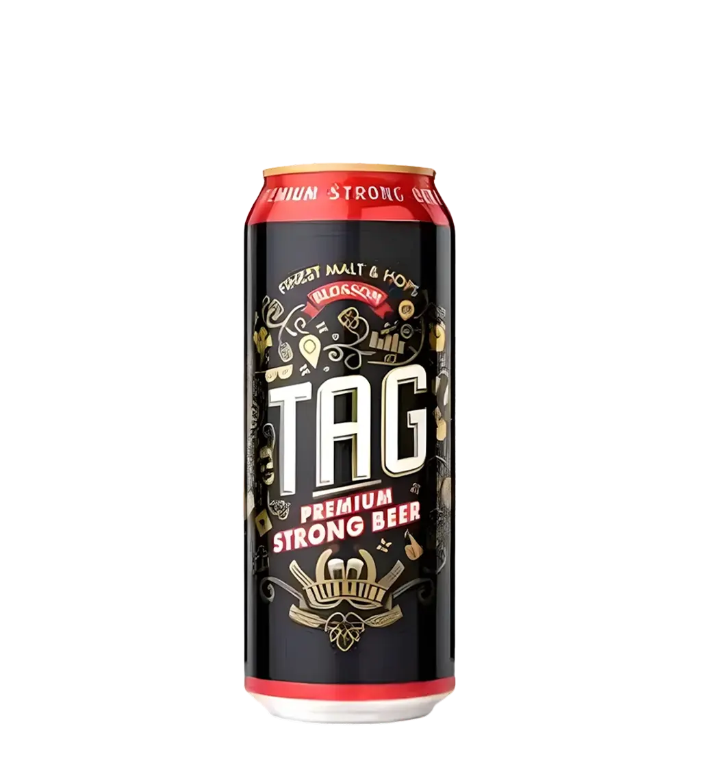 Tag Premium Strong Beer Can 500ml