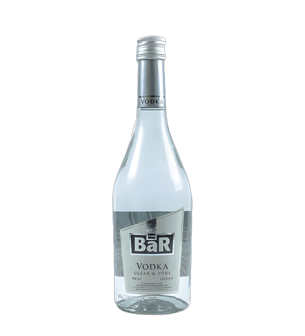 The Bar Silver Clear & Pure Vodka 70CL