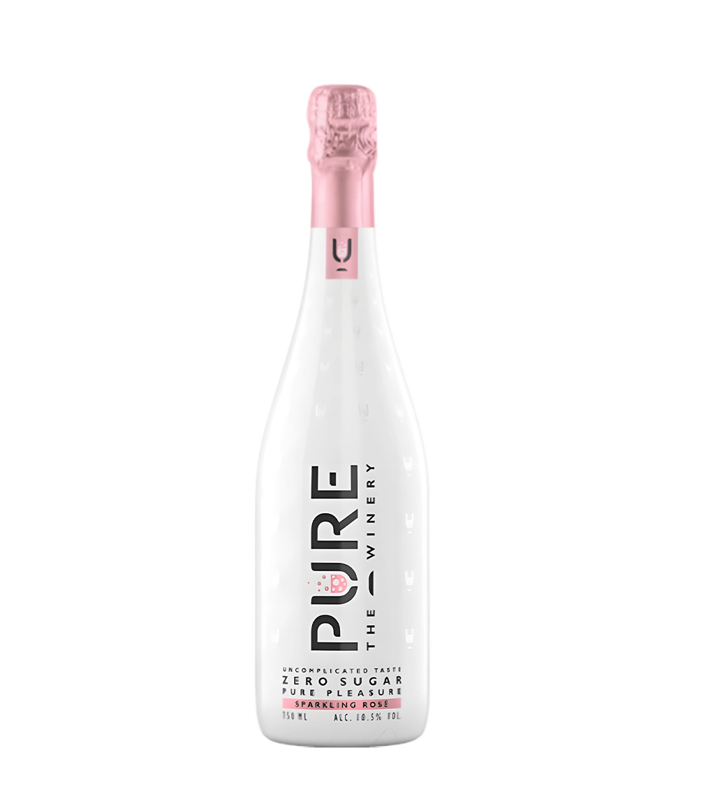 The Pure Winery Sparkling Rose Zero Sugar 750ml