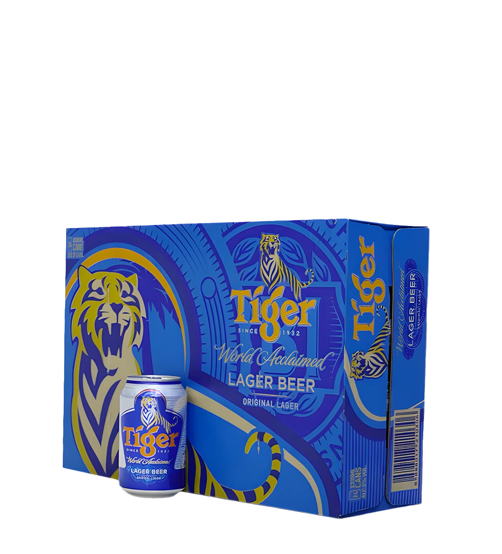 Tiger Beer Can 33CL - CASE (24PC)