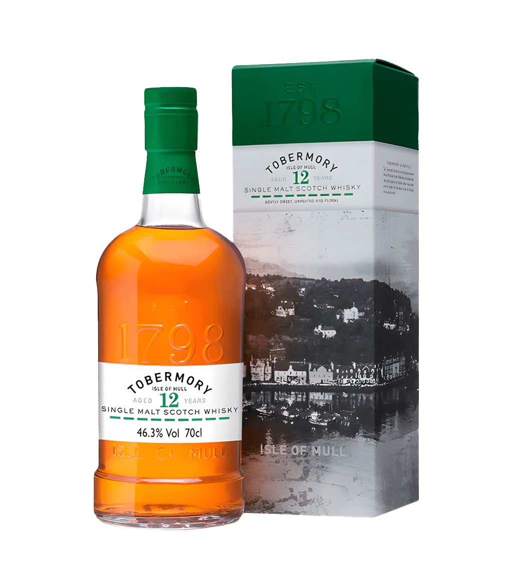 Tobermory 12 Years Single Malt Scotch 700ml