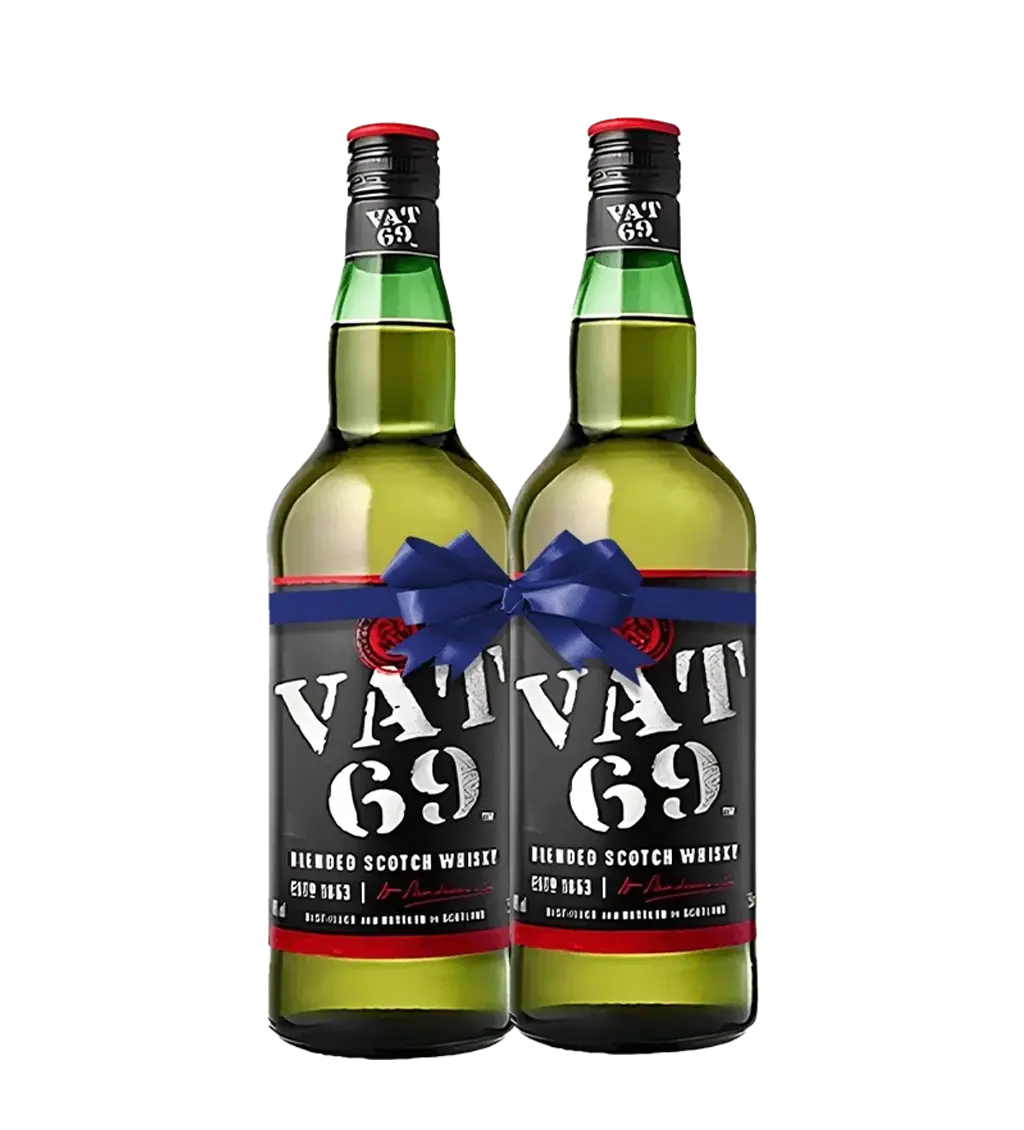 Vat 69 Blended Scotch 1L Pack of 2