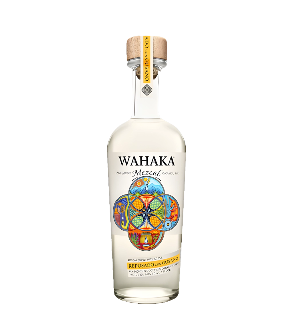 WAHAKA REPOSADO CON GUSANO 75CL