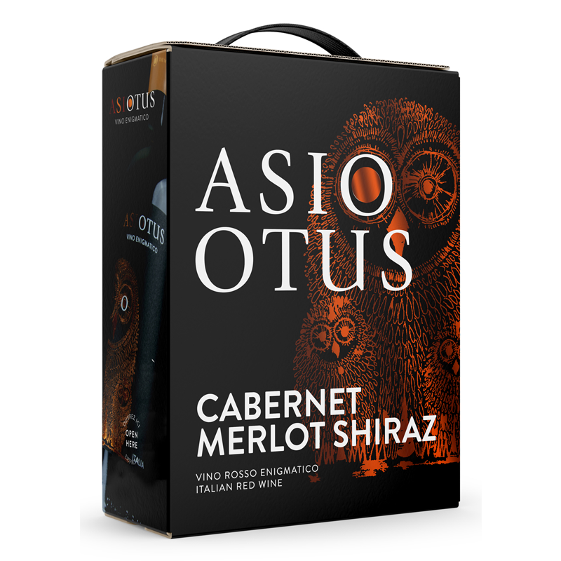 Asio Otus Cab Merlot Shiraz BiB 3L