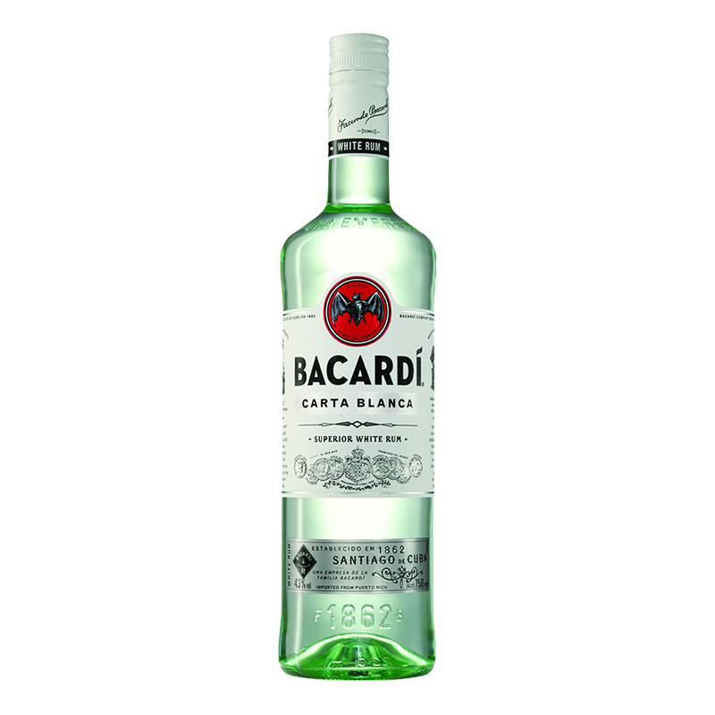 Bacardi Carta Blanca Rum 1L