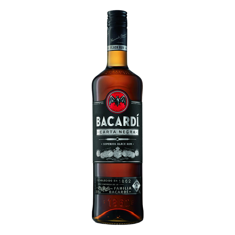 Bacardi Carta Negra Rum 1L