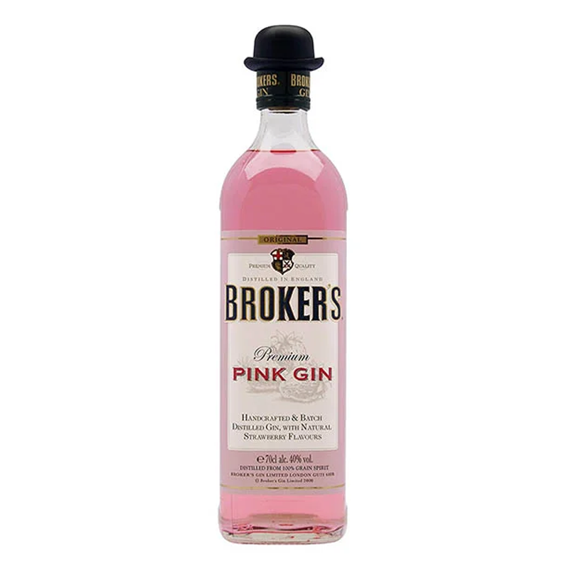 BROKERS PINK GIN 70CL