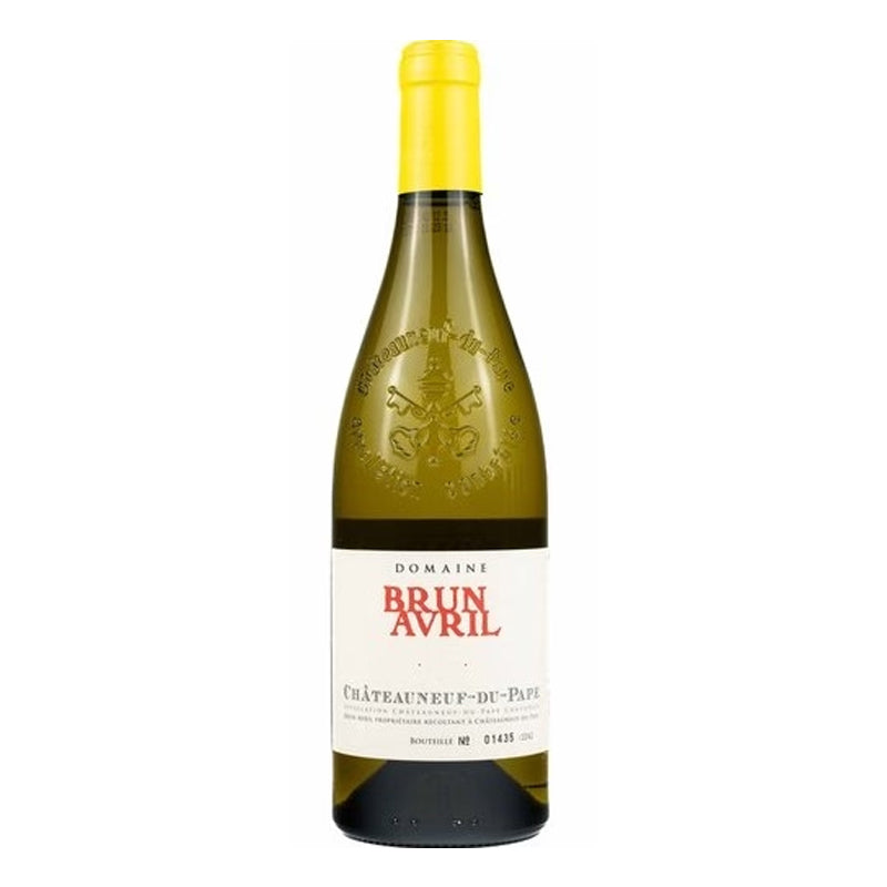 Chat-Du-Pape Blanc Brun Avril 75CL