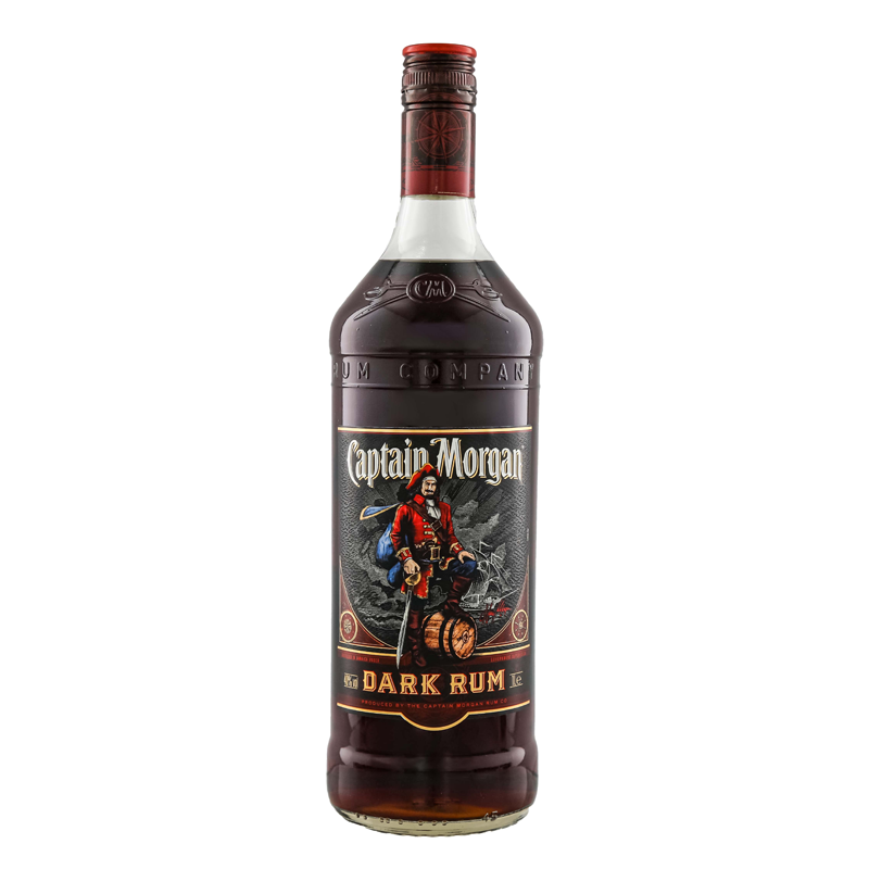 Captain Morgan Black Label Rum 1L