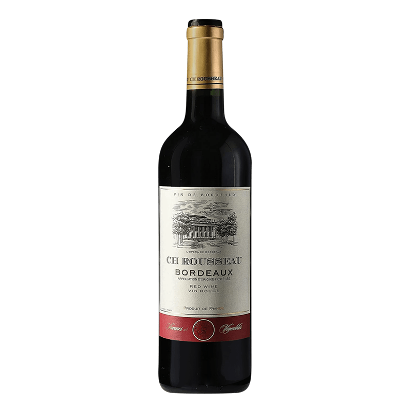 CH Rousseau Bordeaux Red 750ml